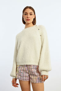 MOLLY BRACKEN RAGLAN ARMHOLE SWEATER