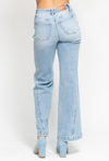 JUDY BLUE JEANS HIGH WAISTED WITH SEAM DETAIL