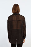 MOLLY BRACKEN SHEER BLOUSE