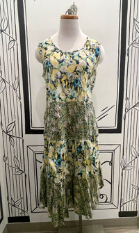 PRINTED TANK DRESS