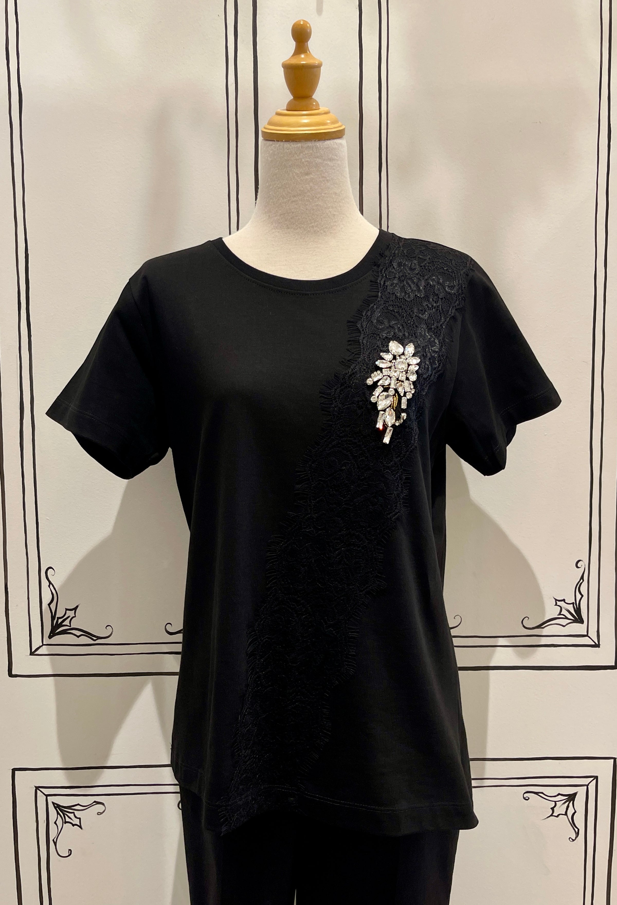 SIDE LACE DETAIL TOP