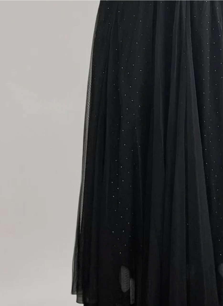 CHOA REVERSE TULLE SKIRT
