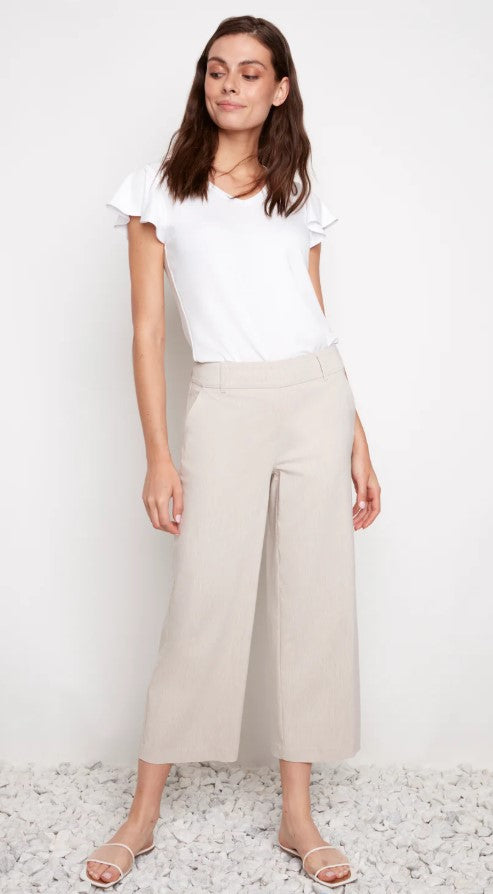 UP PANT WIDE LEG TROUSERS