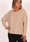 CATH SWEATER RIBBED WAVES