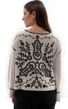 ORLY SWEATER BEAD BACK