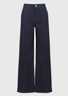 JOSEPH RIBKOFF CLASSIC WIDE LEG STRETCH JEAN