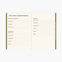 PPP INTERNET LOG BOOK GILDED