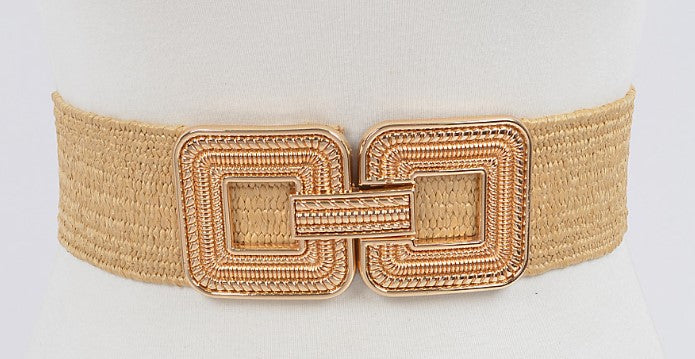 3AM BELT METL BUCKL STRTCH