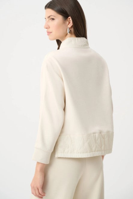 JOSEPH RIBKOFF TOP SCUBA JERSEY FUNNEL NECK