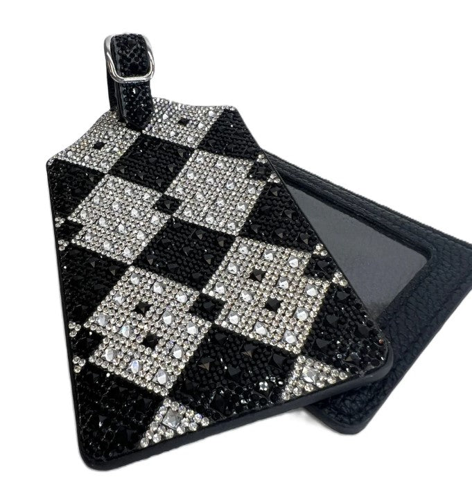 JK LUGGAGE TAG RHINESTONE