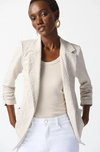 RIBKO BLAZER WOVERN JACQUARD