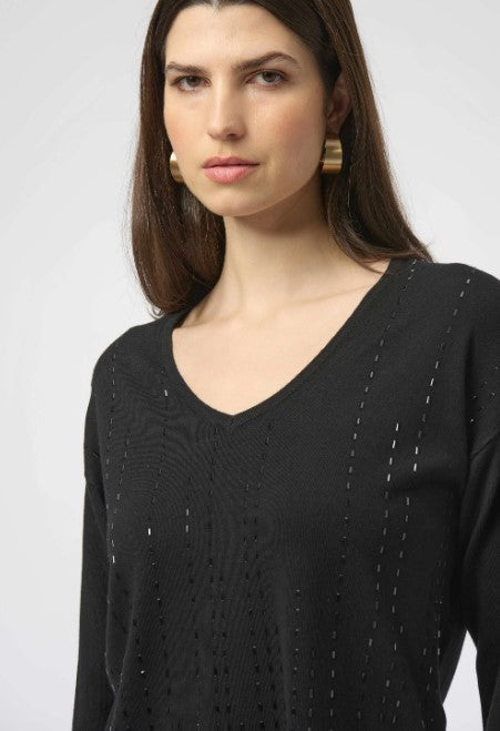 JOSEPH RIBKOFF SWEATER VNECK