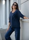 ORANGE PULLOVER LG BOW