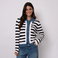RD CARDI JKT STRIPE