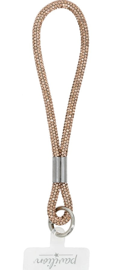 PAV PHONE WRIST STRAP SOFT GEMMED