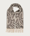 FRAAS SCARF LOVE GREY