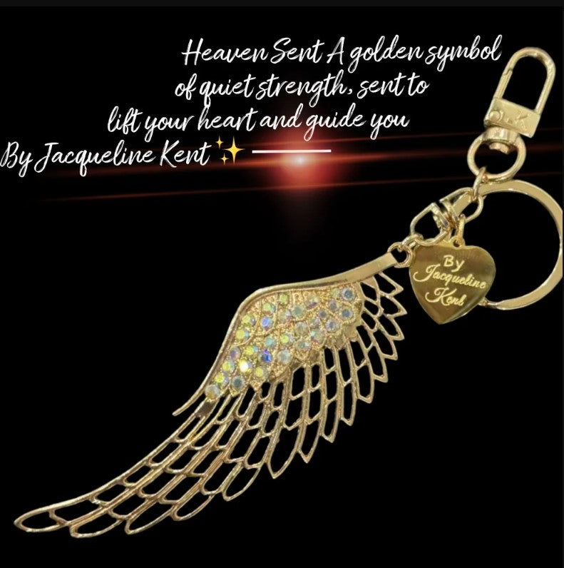 JK PURSE CHARM HEAVEN SENT WING