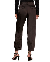 SANCTUARY SATIN TAPERED PANT