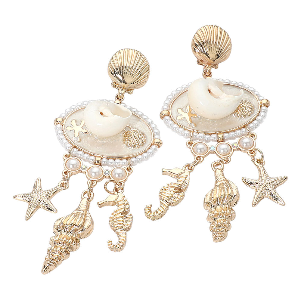 WON EARRING SHELL DRP
