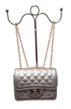 QUILTED CHAIN HANDBAG