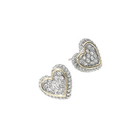 WONA EARRING 14K PLATE STN