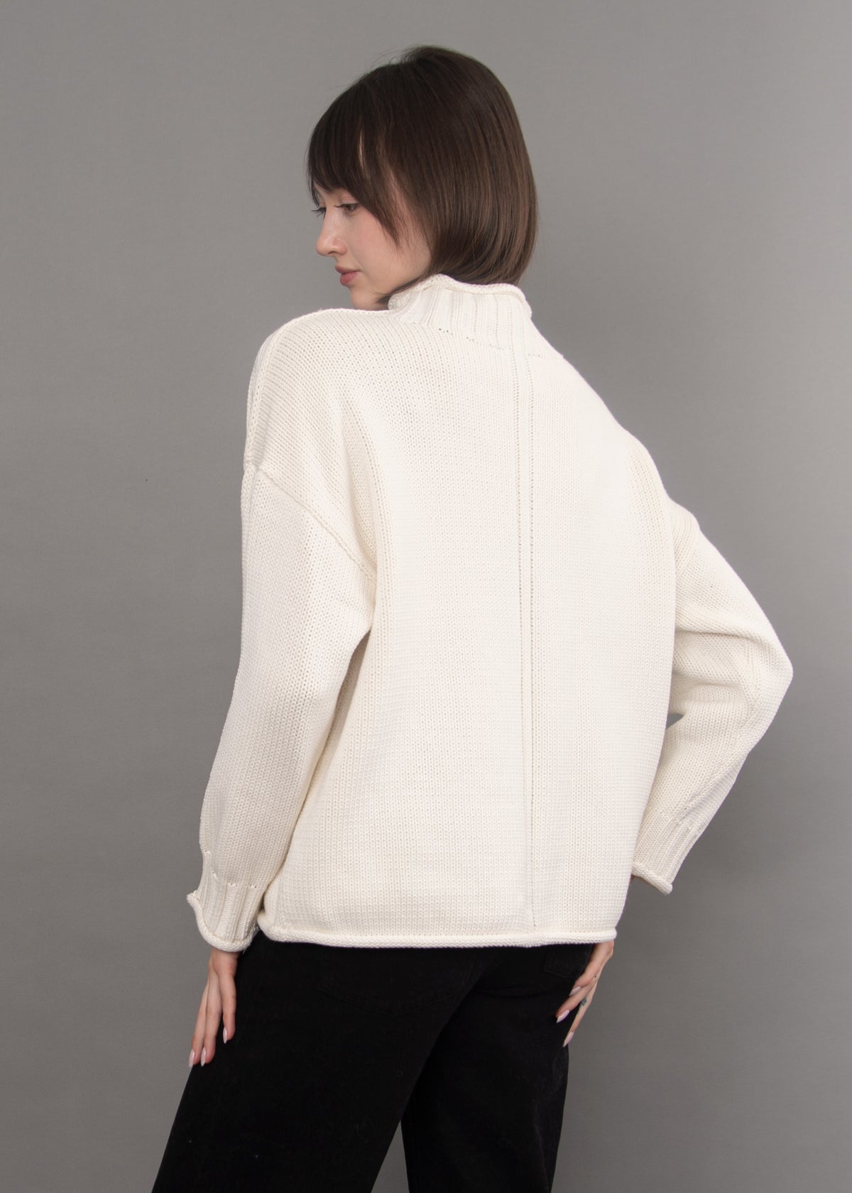 RD LUCRETIA FUNNEL SWEATER