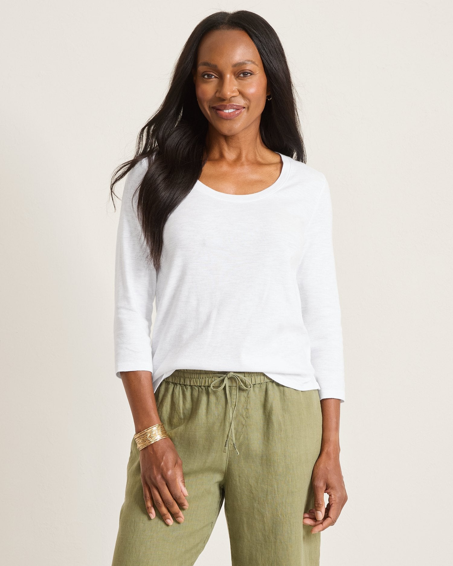 TOMMY 3/4 SLEEVE TSHIRT