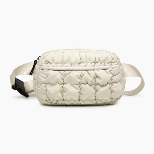 JEN & CO. QUILTED BELT BAG