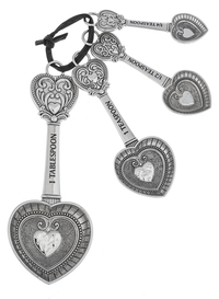 GANZ SPOONS S/4 HEART