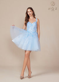 NOX DRESS LACE W TLL SKRT