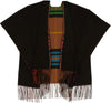 FRAAS PONCHO PLAID MULTI