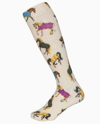 AWST SOCKS HORSES IN BLANKETS