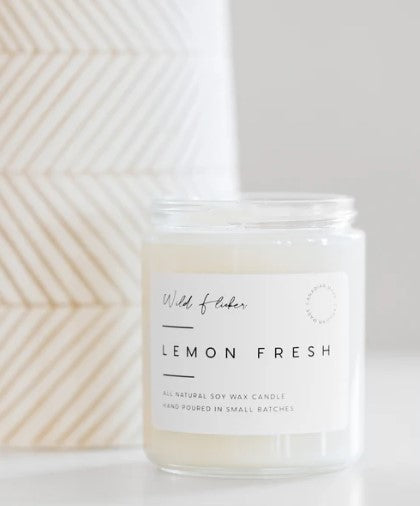 WILD FLICKER SOY WAX CANDLE 8OZ