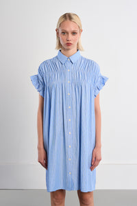 MOLLY DRESS POLO STYLE BUTTON UP