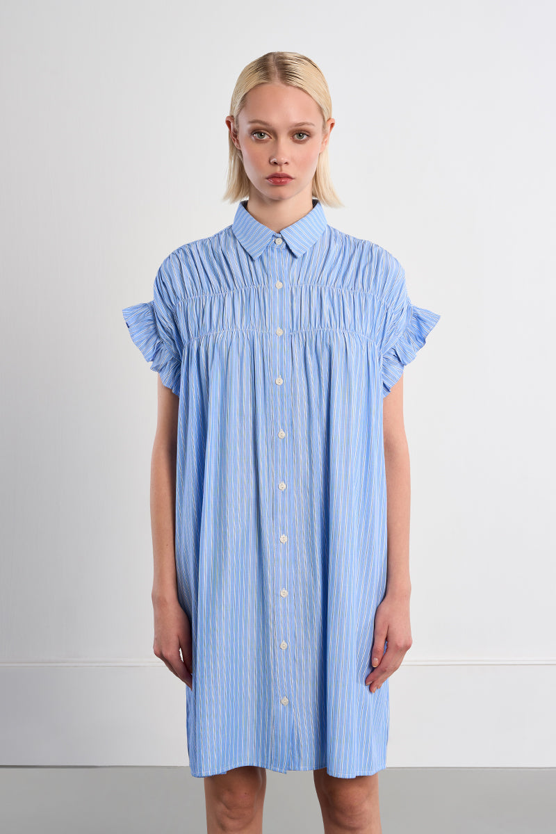 MOLLY DRESS POLO STYLE BUTTON UP