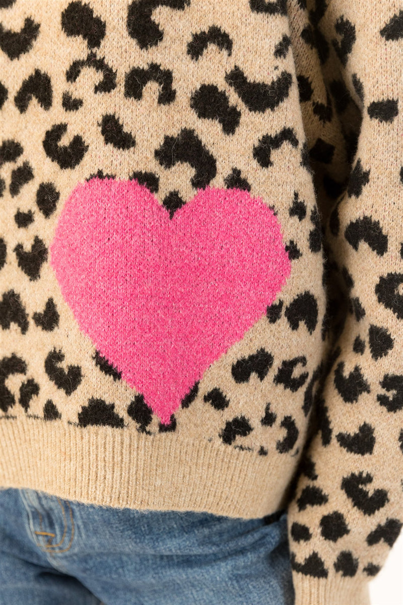 LYLA PULLOVER LEO W HEART
