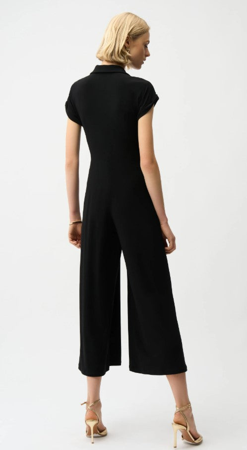 RIBKO JUMPSUIT GLD ZIPPER