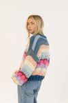 LYLA PULLOVER MULTI CHNKY KNIT