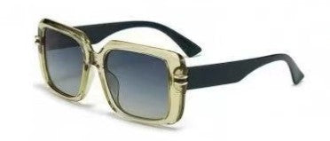 PIC SUNGLASSES RECTANGLE GOLD DETAIL