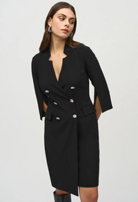 JOSEPH RIBKOFF DOUBLE BREASTED BLAZER DRESS