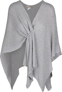 ASTRID SPARKLE KNIT PONCHO