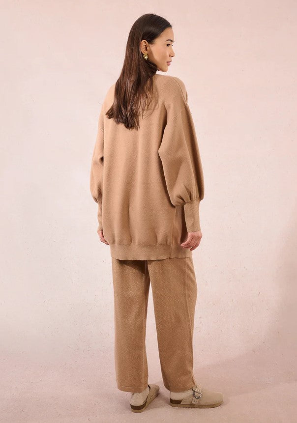 MOLLY OPEN KNIT CARDI L/S