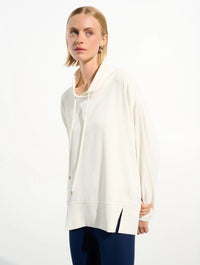 JOSEPH RIBKOFF COWL BOXY TUNIC
