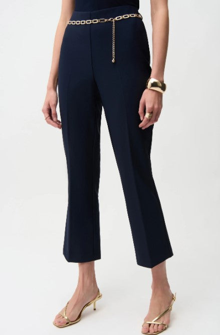 JOSEPH RIBKOFF PULL ON FLARE WITH BELT