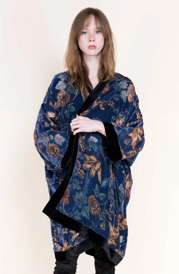 ORIGINAL KIMONO VLVT GRDN ROSE