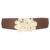 JA BELT ORGN FLWR STRTCH PLUS