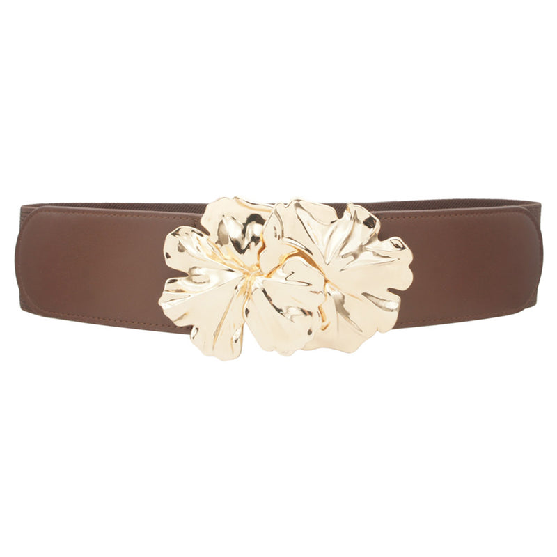 JA BELT ORGN FLWR STRTCH PLUS