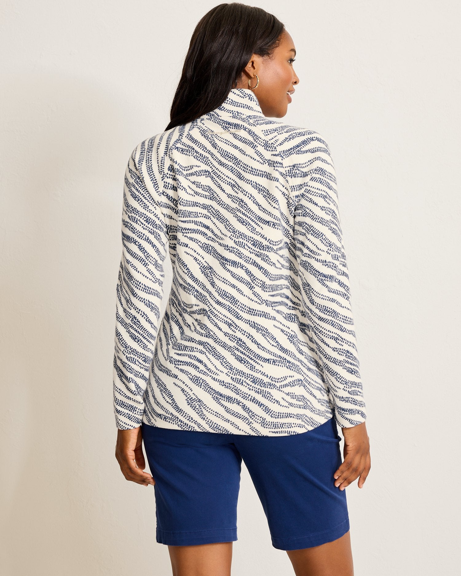 TOMMY ZIP PRINTED JACKET