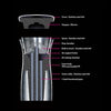 TATE WINE DECANTER & STOPPER