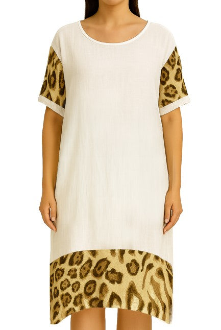 ETERNELLE LINEN ANI TUNIC
